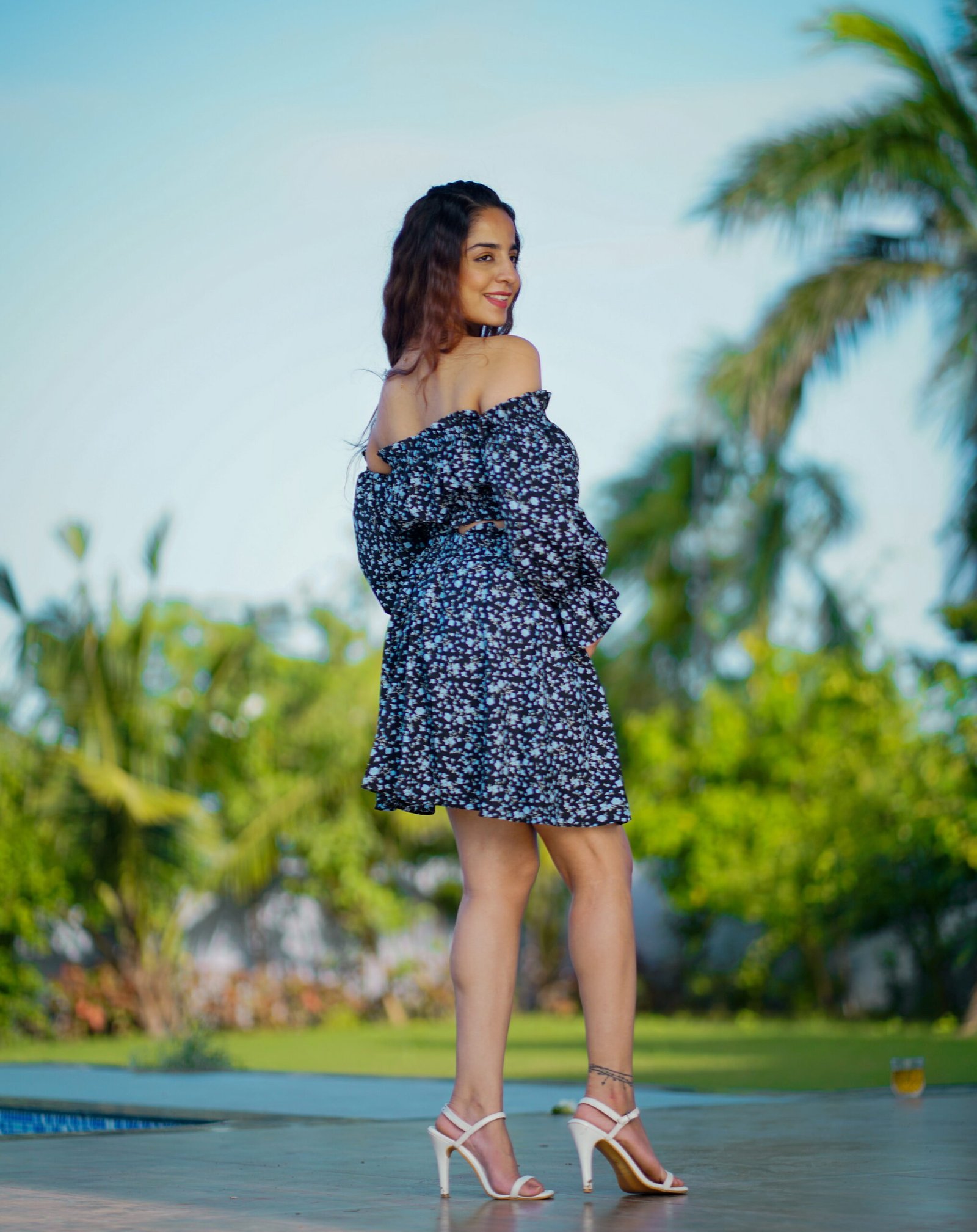 Midnight Allure Dress – Black by KrazyThread - Image 3